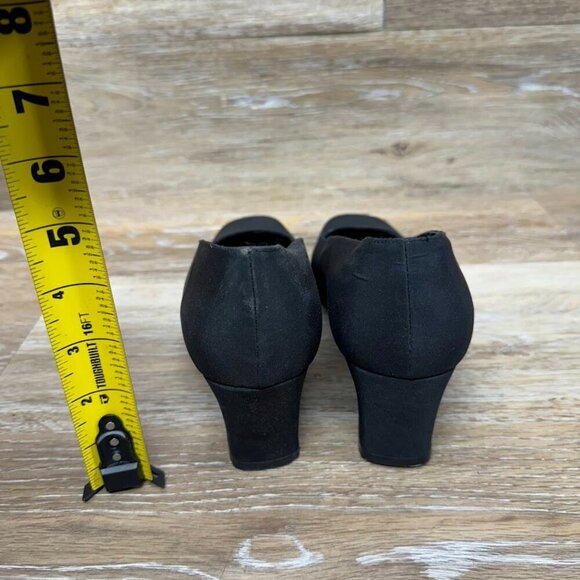 Enzo Angiolini Black Courts Pumps Women's Size 9 - Picture 3 of 7